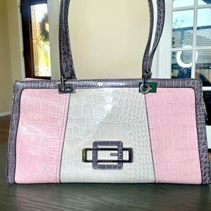 Guess crocodile bourgeois purse